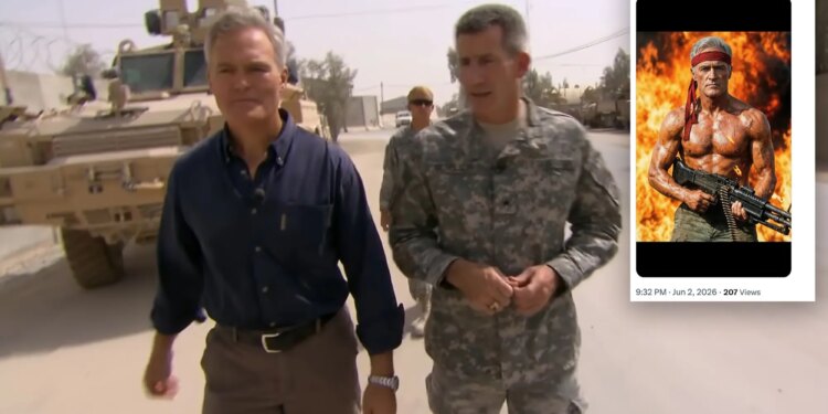 Fired '60 Minutes' star Scott Pelley roasted for claiming he was 'in combat' in Iraq, Afghanistan