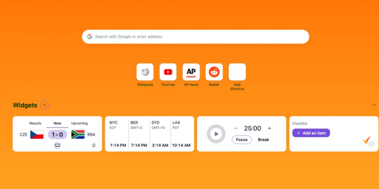 Firefox’s new home page widgets are helping me focus