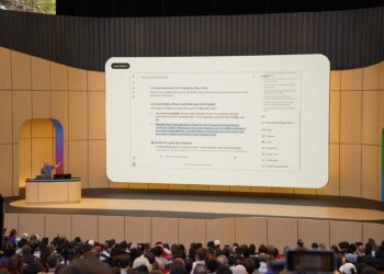 Google’s Josh Woodward showing off Gemini Spark.