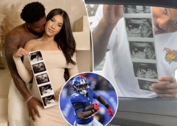 Giants' Tyrone Tracy, girlfriend announce she is pregnant