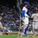 Giants walk tightrope to beat Cubs in extras, finish road trip .500