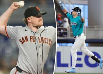 Giants waste Logan Webb’s gem, fall 15 games below .500