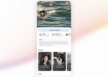 Google is letting social media stars customize their search result page