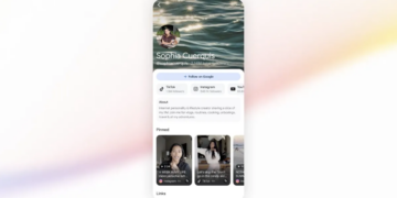 Google is letting social media stars customize their search result page