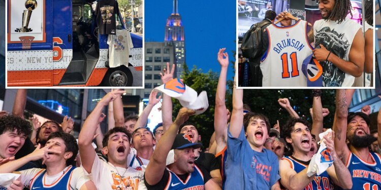 Historic NBA Championship fuels record-breaking sales of New York Knicks merch on Fanatics