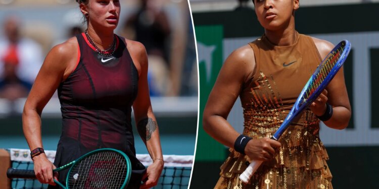 How to watch Sabalenka vs. Osaka in French Open 2026 for free