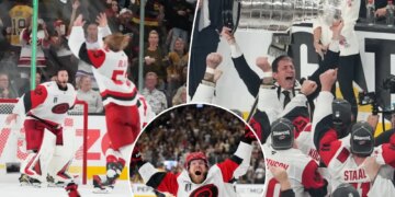 Hurricanes’ defense shuts out Golden Knights to capture Stanley Cup title