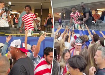 IShowSpeed draws crowd and security issues at World Cup match