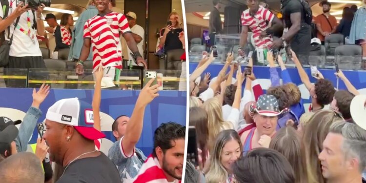 IShowSpeed draws crowd and security issues at World Cup match