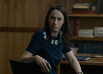 A still photo from the Apple TV series Widow’s Bay.