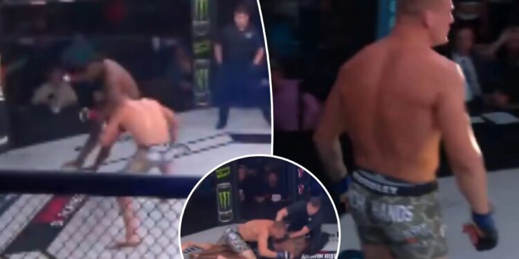 Jake Woodley ends MMA fight in four seconds with knockout