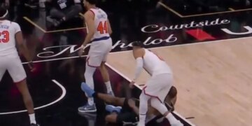 Jalen Brunson has huge injury scare in Game 1 of NBA Finals