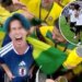 Japan fan was seen screaming in agony after 2-1 loss to Brazil
