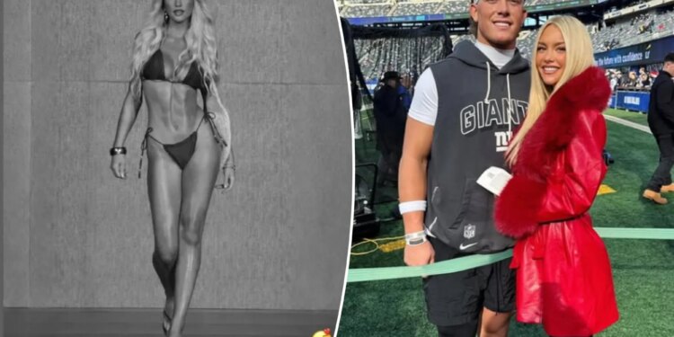 Jaxson Dart gushes over girlfriend Marissa Ayers' Miami Swim Week debut