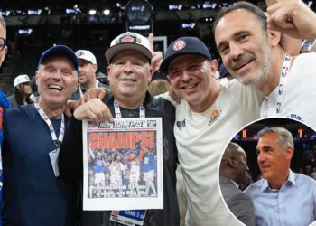 Jay Wright extols Leon Rose vision that finally brought Knicks title