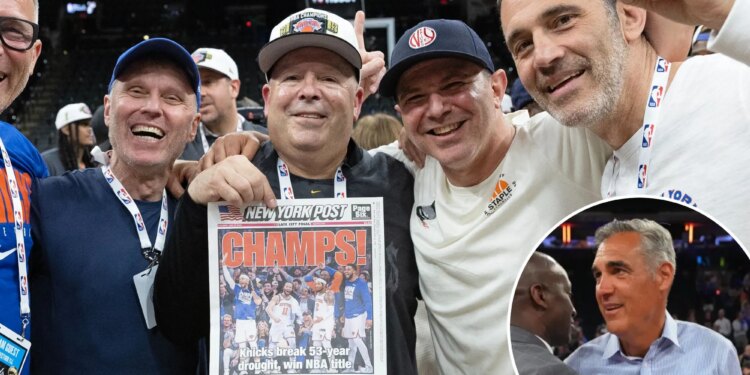 Jay Wright extols Leon Rose vision that finally brought Knicks title