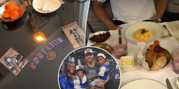Josh Hart, wife jet off to Paris after Knicks championship parade frenzy