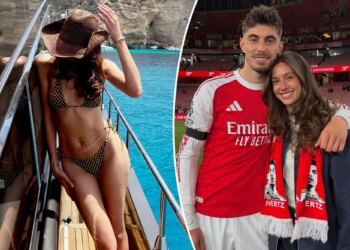 Kai Havertz’s wife Sophia stuns in polka dot bikini before Germany World Cup match