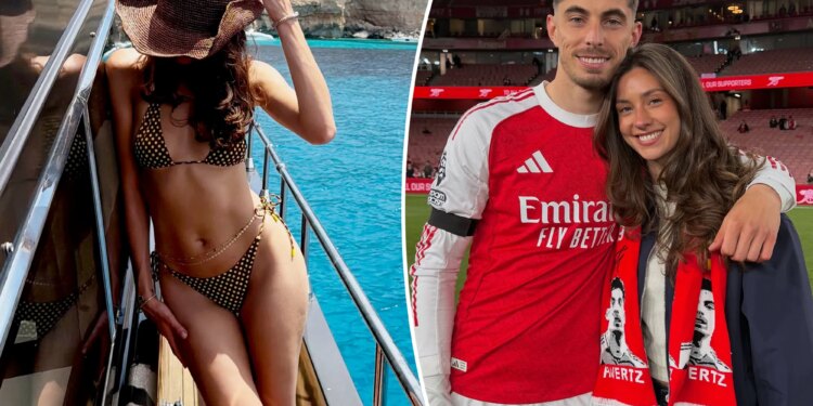 Kai Havertz’s wife Sophia stuns in polka dot bikini before Germany World Cup match