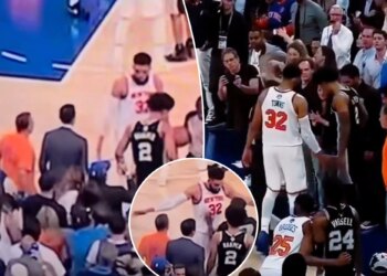 Karl-Anthony Towns video scrutinized as Knicks fans crowd Dylan Harper on critical final play