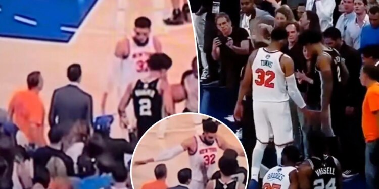 Karl-Anthony Towns video scrutinized as Knicks fans crowd Dylan Harper on critical final play
