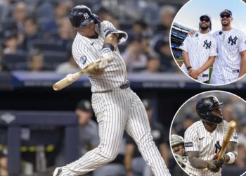 Knicks' Jalen Brunson, Josh Hart watch Yankees demolish White Sox