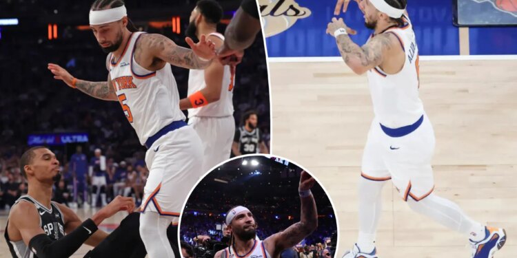 Knicks' Jose Alvarado backs up his talk in heroic Game 4
