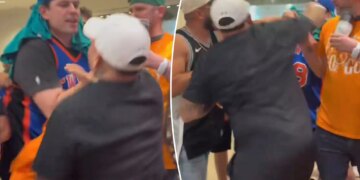 Knicks, Spurs fans in heated arena scrap during Game 1 of NBA Finals