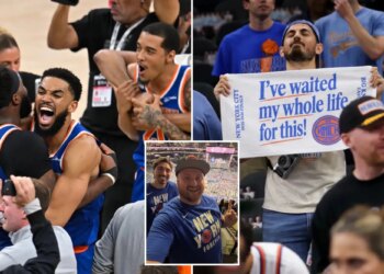 Knicks fan braved 12-hour flight delays, psychotic Spurs fans -- but it was worth it to see NY win it all