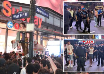 Knicks fans arrested during MSG watch party madness after Game 1 of NBA Finals