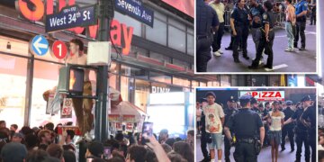 Knicks fans arrested during MSG watch party madness after Game 1 of NBA Finals