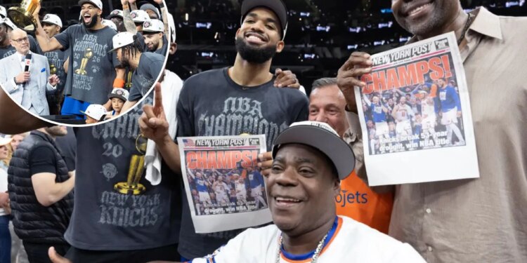 Knicks flying right back home to celebrate NBA championship