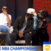 Karl-Anthony Towns has a tough time looking at OG Anunoby without laughing on "Good Morning America."