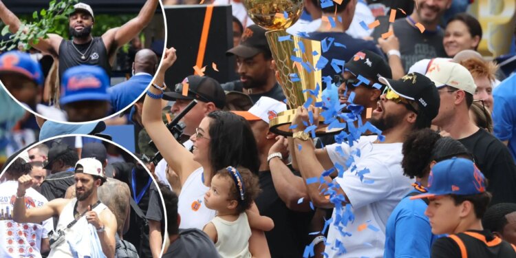 Knicks parade serves as a bittersweet moment for champs