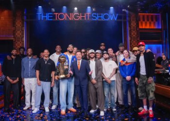The Knicks were on "The Tonight Show Starring Jimmy Fallon."