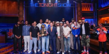 The Knicks were on "The Tonight Show Starring Jimmy Fallon."