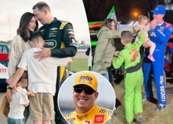 Kyle Busch's wife posts heartbreaking Father's Day tribute
