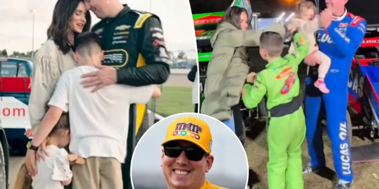 Kyle Busch's wife posts heartbreaking Father's Day tribute