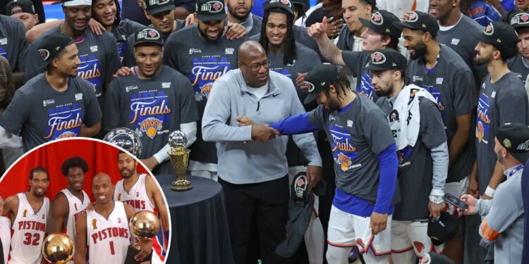 Larry Brown sees his 2004 champion Pistons in these Knicks