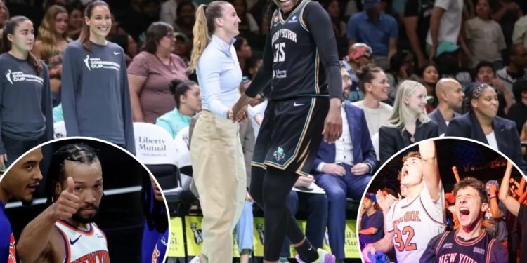 Liberty feel sense of connection to Knicks during title chase