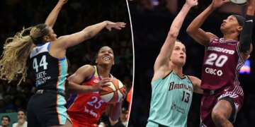 Liberty figuring it out on defense with Fiebich, Laney-Hamilton