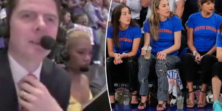 MSG analyst questions Taylor Swifts Knicks fandom at NBA Finals