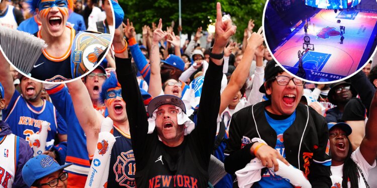MSG’s Knicks watch party returns for NBA Finals games, weeks after NYC yanked permits