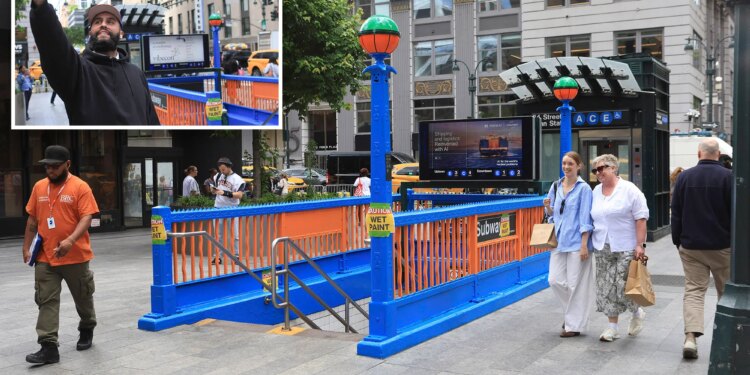 MTA to keep Knicks-themed subway entrance for 2026-27 NBA season