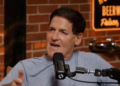 Mark Cuban speaking into a microphone.