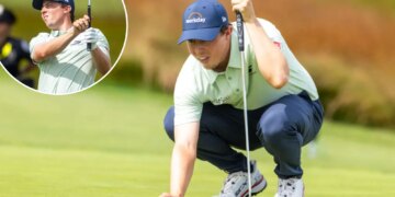 Matt Fitzpatrick sitting near top of US Open leaderboard