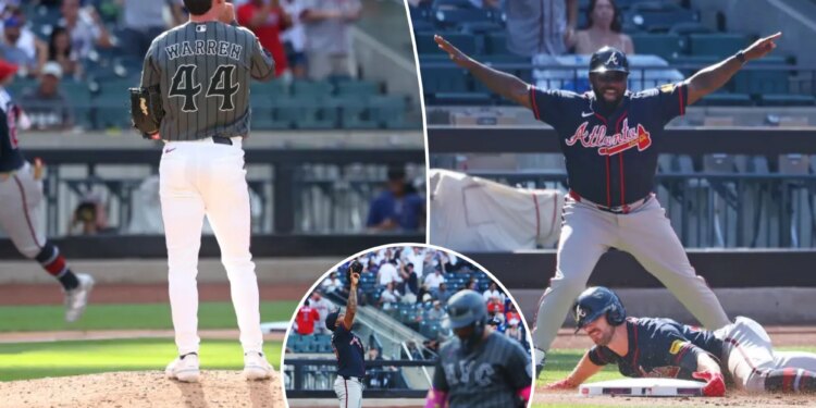 Mets waste solid Sean Manaea start as bats go silent in loss to Braves