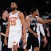 Mikal Bridges made little impact on the Knicks' Game 3 loss to the Spurs at MSG.