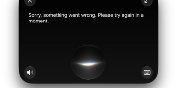 A frequent reminder that Siri AI is in early preview on a macOS developer beta. I get a fair amount of these.