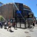 Barriers outside Madison Square Garden on West 33rd Street.